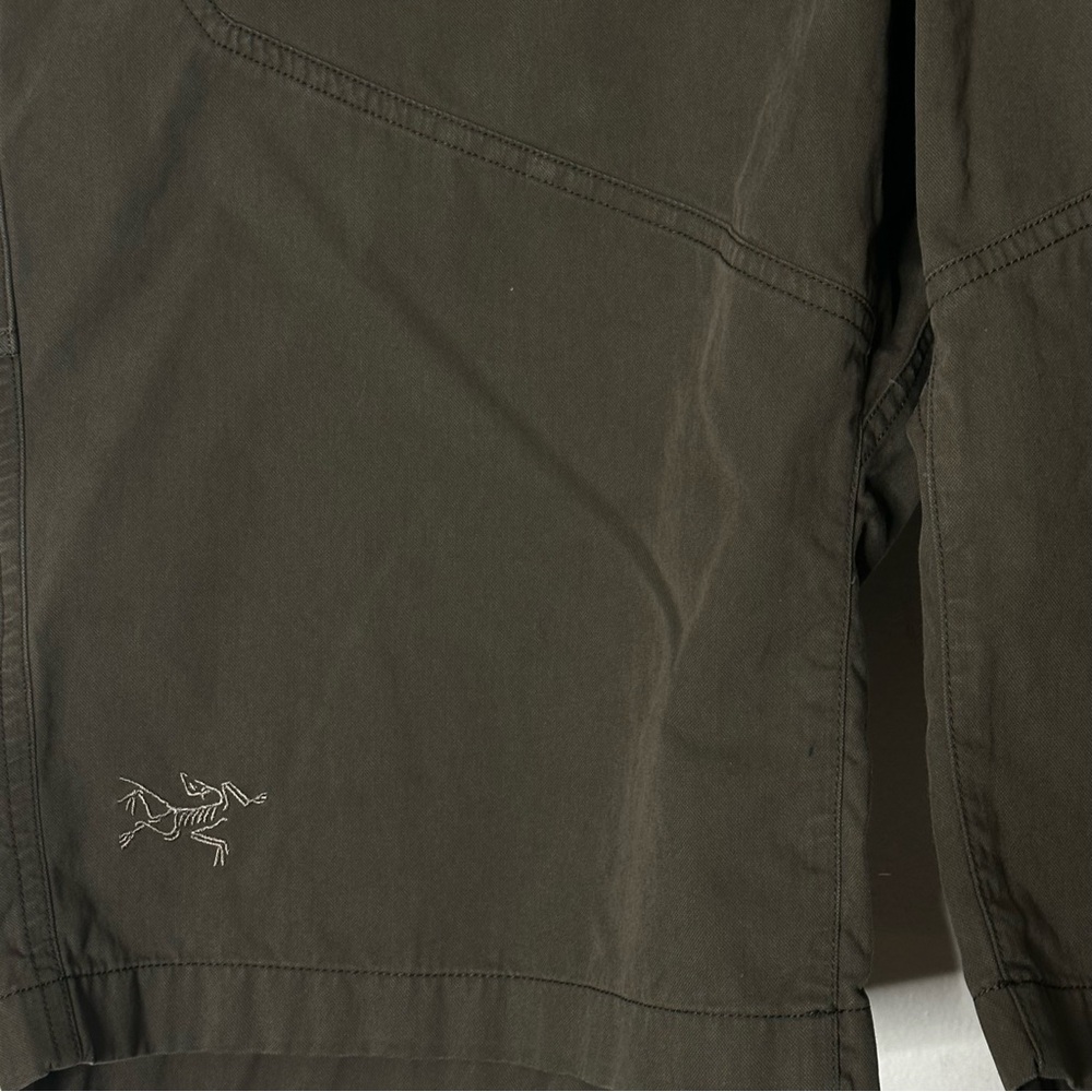 ARCTERYX MENS BASTION SHORTS SZ36 INSEAM 12.5. BROWN BREATHABLE HIGHLY DURABLE - Picture 10 of 10